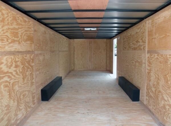 Enclosed Trailer 8.5'x24' Red - Motorcycle Trailer Car Truck Argo ATV Hauler Storage - Image 4