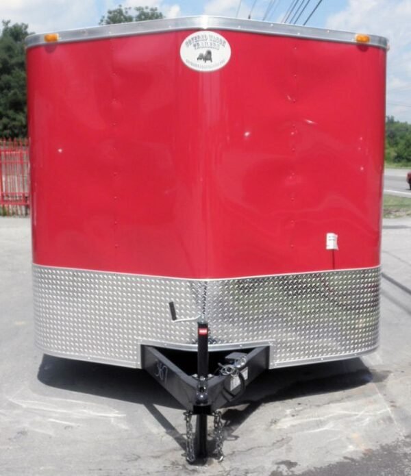 Enclosed Trailer 8.5'x24' Red - Motorcycle Trailer Car Truck Argo ATV Hauler Storage - Image 8