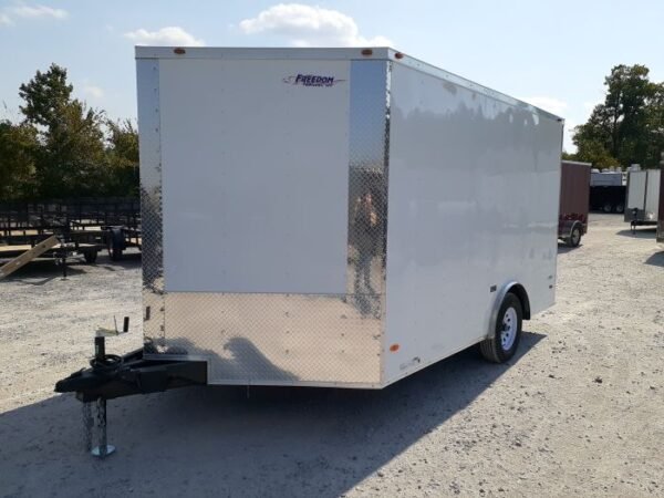 Enclosed Trailer 8.5'x12' with Dove Gate and Side Door Storage - Image 8