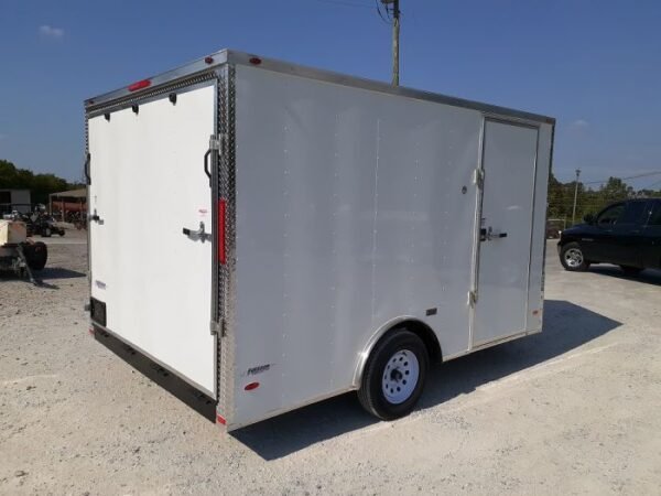 Enclosed Trailer 8.5'x12' with Dove Gate and Side Door Storage - Image 7