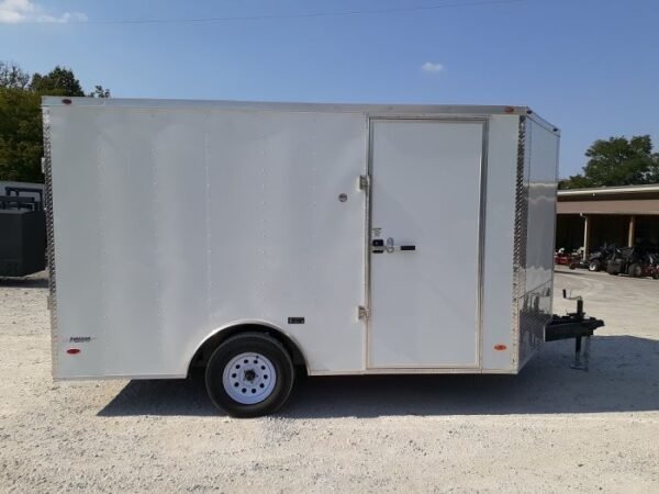 Enclosed Trailer 8.5'x12' with Dove Gate and Side Door Storage - Image 4