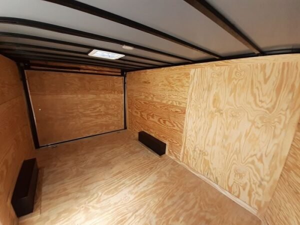 Enclosed Trailer 8.5'x12' with Dove Gate and Side Door Storage - Image 12