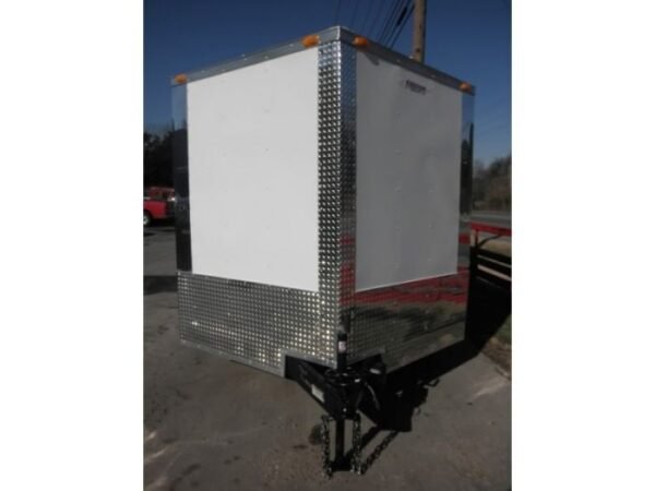 Enclosed Trailer 8.5'x12' with Dove Gate and Side Door Storage - Image 2