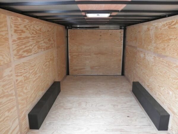 Enclosed Trailer 8.5'x24' Red - Motorcycle Trailer Car Truck Argo ATV Hauler Storage