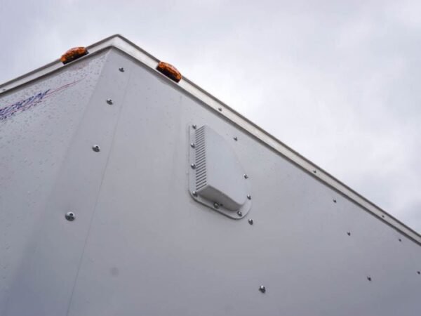 Enclosed Trailer 7x12 Single Axle 3500lbs V-Nose W/ Ramp Storage - Image 10