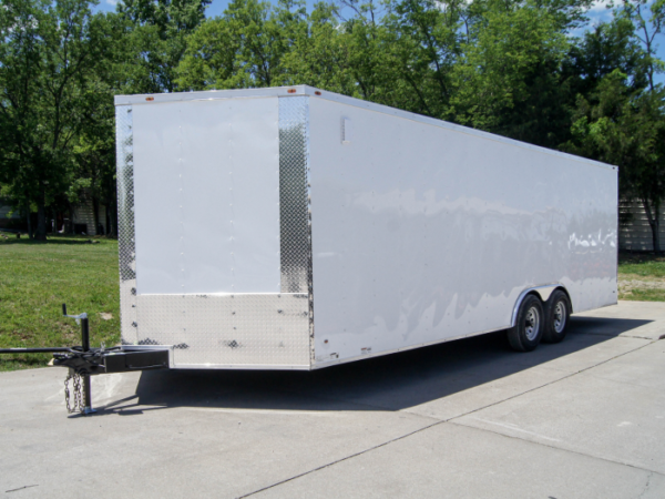 Enclosed Trailer 8.5' x 24' - Cargo Hauler Car Motorcycle Storage - Image 2