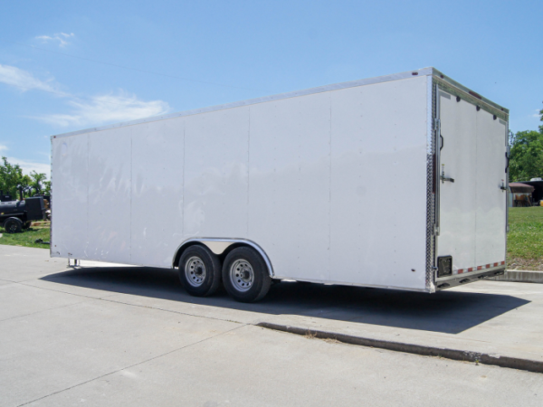 Enclosed Trailer 8.5' x 24' - Cargo Hauler Car Motorcycle Storage - Image 5