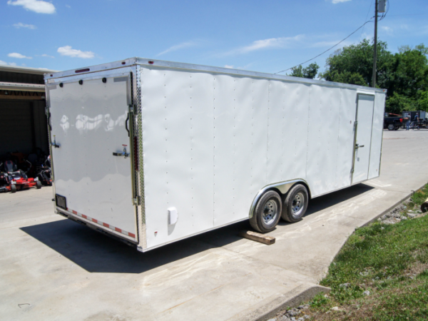 Enclosed Trailer 8.5' x 24' - Cargo Hauler Car Motorcycle Storage - Image 6