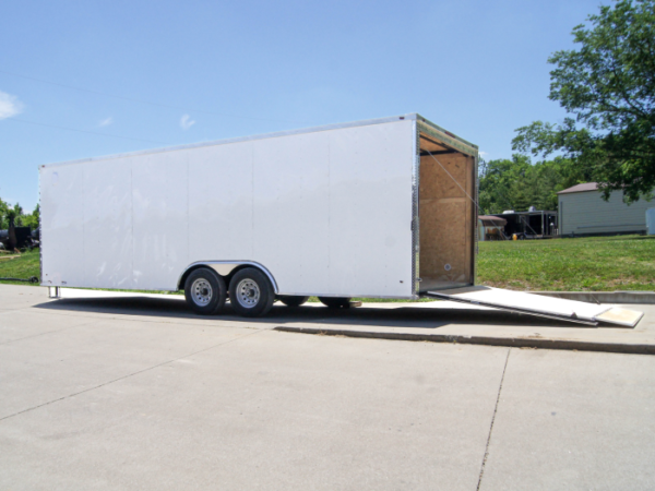 Enclosed Trailer 8.5' x 24' - Cargo Hauler Car Motorcycle Storage - Image 8