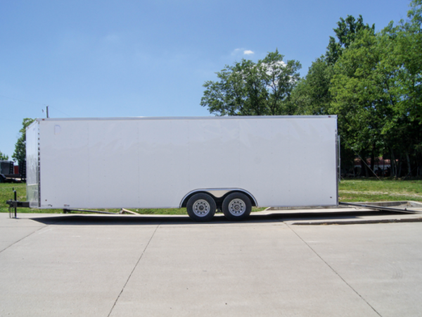 Enclosed Trailer 8.5' x 24' - Cargo Hauler Car Motorcycle Storage - Image 9