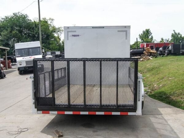 7x18 Hybrid Enclosed Trailer with Side Door (2) 5,200lb Axles Storage - Image 5