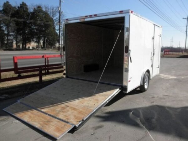 Enclosed Trailer 8.5'x12' with Dove Gate and Side Door Storage - Image 3