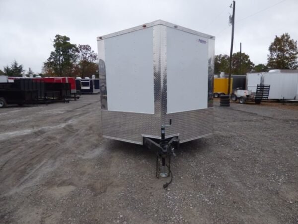 Enclosed Trailer 8.5' x 20' White 3500lb Axles - Cargo Hauler Storage - Image 10