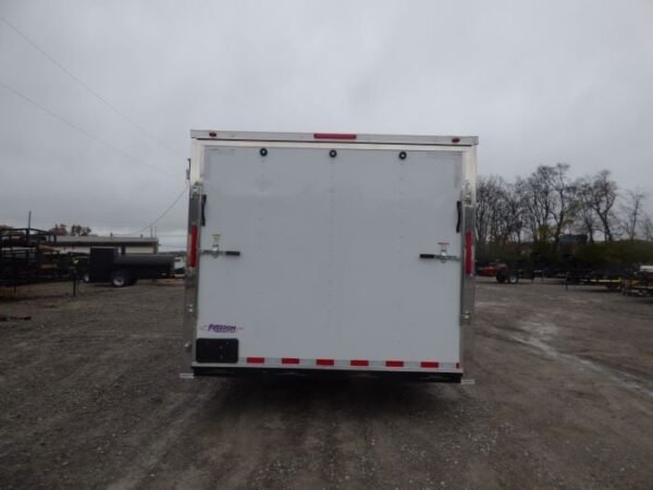 Enclosed Trailer 8.5' x 20' White 3500lb Axles - Cargo Hauler Storage - Image 6