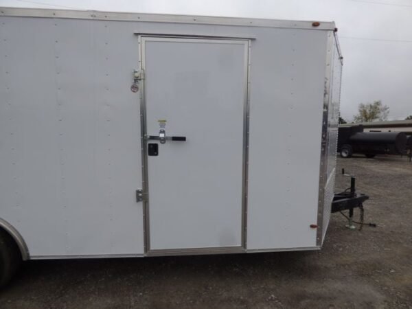 Enclosed Trailer 8.5' x 20' White 3500lb Axles - Cargo Hauler Storage - Image 15