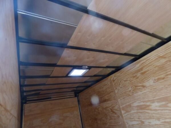 Enclosed Trailer 8.5' x 20' White 3500lb Axles - Cargo Hauler Storage - Image 12