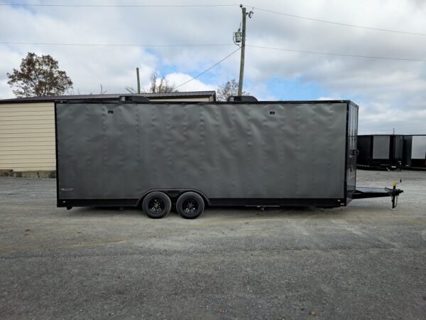 8.5' X 24' Custom Enclosed Dressing Room Trailer