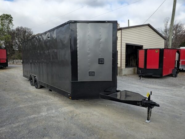 8.5' X 24' Custom Enclosed Dressing Room Trailer - Image 2