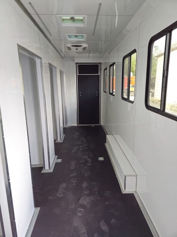 8.5' X 24' Custom Enclosed Dressing Room Trailer - Image 5