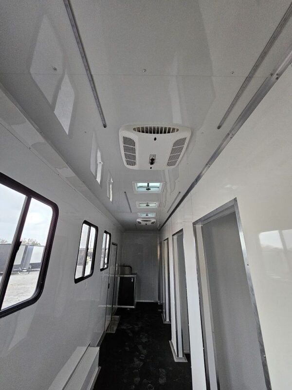 8.5' X 24' Custom Enclosed Dressing Room Trailer - Image 13