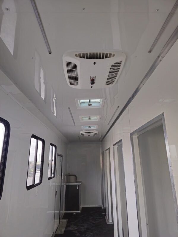 8.5' X 24' Custom Enclosed Dressing Room Trailer - Image 14