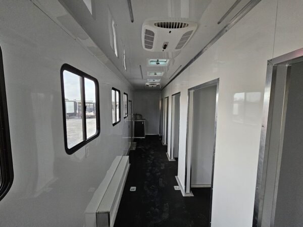 8.5' X 24' Custom Enclosed Dressing Room Trailer - Image 15