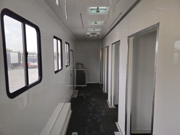 8.5' X 24' Custom Enclosed Dressing Room Trailer - Image 16