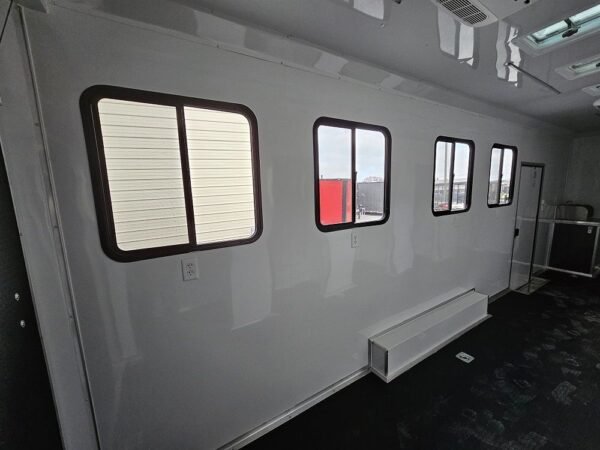 8.5' X 24' Custom Enclosed Dressing Room Trailer - Image 17