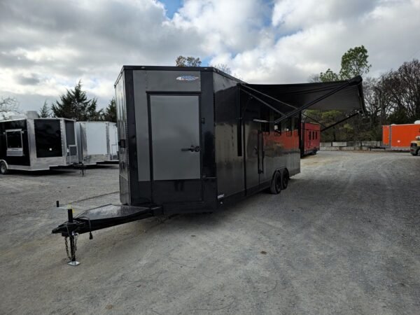 8.5' X 24' Custom Enclosed Dressing Room Trailer - Image 18