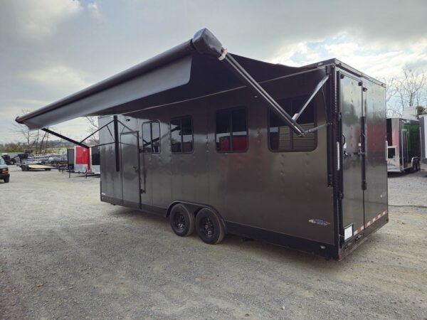 8.5' X 24' Custom Enclosed Dressing Room Trailer - Image 20