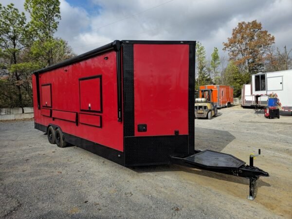 8.5' X 24' Custom Box Office Enclosed Trailer - Image 3