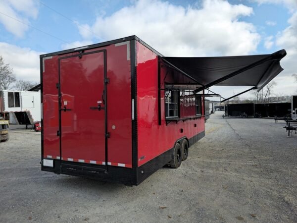 8.5' X 24' Custom Box Office Enclosed Trailer - Image 8