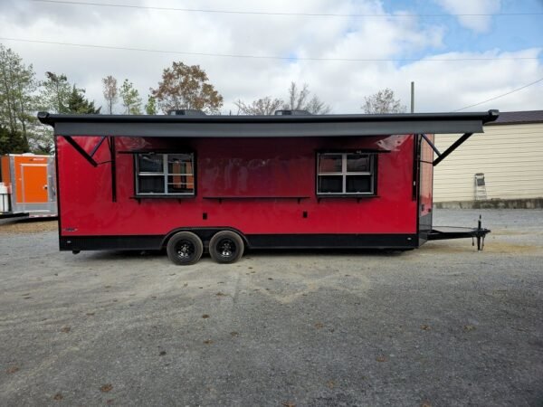 8.5' X 24' Custom Box Office Enclosed Trailer - Image 9