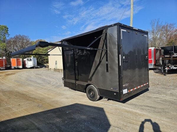 8.5' X 12' Charcoal Special Effects Enclosed Trailer - Image 6