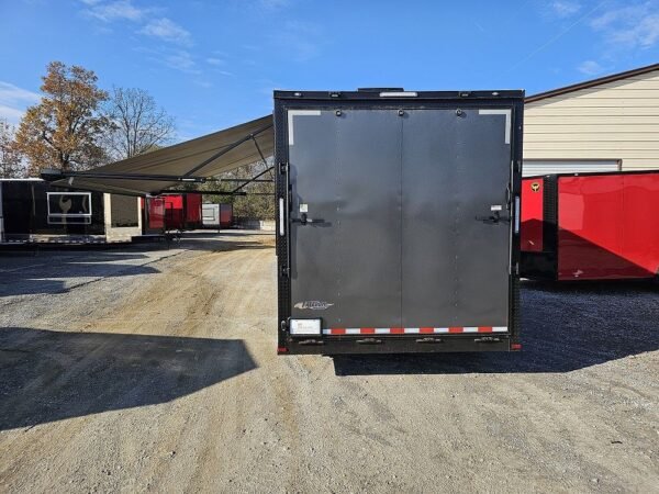 8.5' X 12' Charcoal Special Effects Enclosed Trailer - Image 7