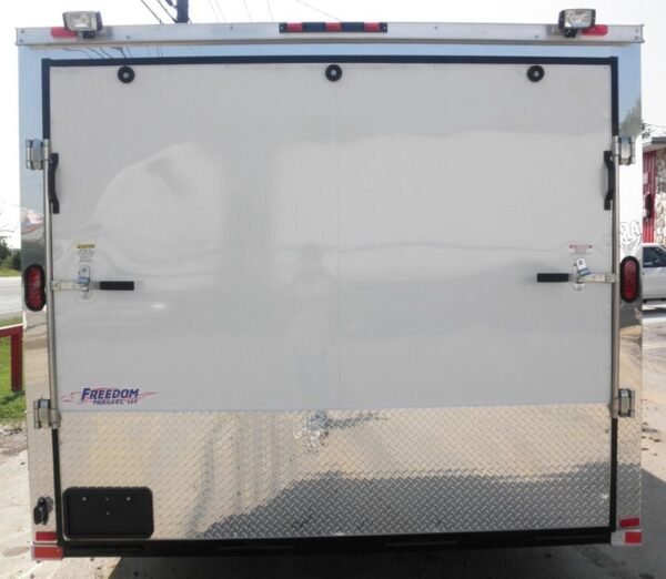 Enclosed Trailer 8.5'x26' Black - Cargo Car ATV Hauler Storage - Image 12