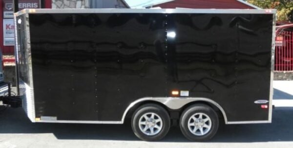 Enclosed Trailer 8.5'x14' Black - Custom Car Equipment ATV Storage - Image 3