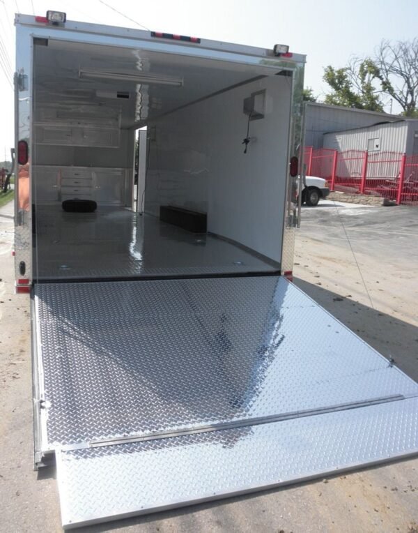 Enclosed Trailer 8.5'x26' Black - Cargo Car ATV Hauler Storage - Image 13