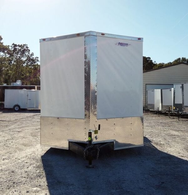 Enclosed Utility Hybrid Trailer 7'x20' - Lawn Mower Equipment Hauler Storage - Image 20