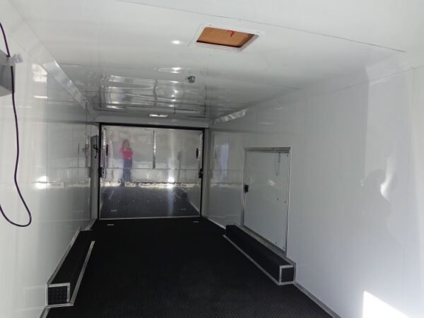 Enclosed Trailer 8.5'x26' Black - Cargo Car ATV Hauler Storage