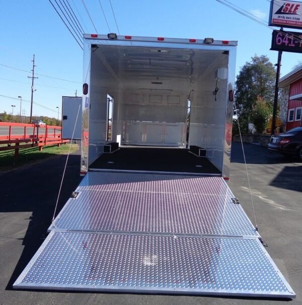 Enclosed Trailer 8.5'x26' Black - Cargo Car ATV Hauler Storage - Image 3