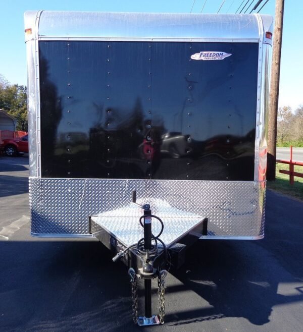 Enclosed Trailer 8.5'x26' Black - Cargo Car ATV Hauler Storage - Image 5