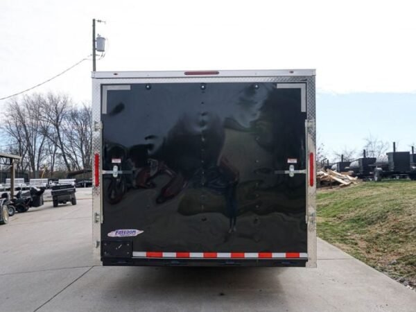 Enclosed Trailer 8.5'x22' Red & Black - Car Hauler Storage - Image 8