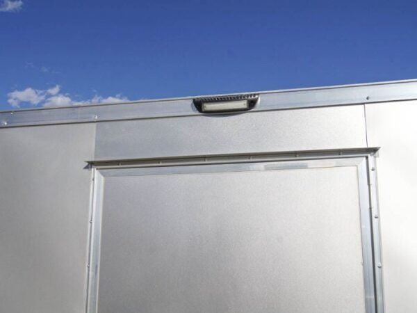 8.5x20 Silver V-Nose Slant Top Enclosed Trailer (2) 5200lb Axles - Image 14