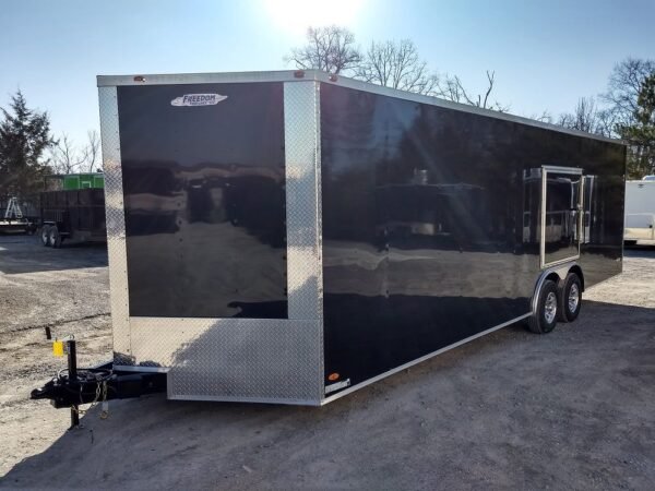 Enclosed Trailer 8.5' X 26' Black Race Ready Tandem 5,200lb Axles Storage - Image 7