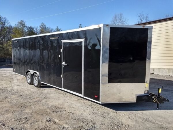 Enclosed Trailer 8.5' X 26' Black Race Ready Tandem 5,200lb Axles Storage - Image 14