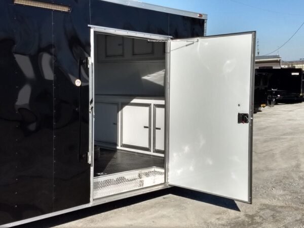 Enclosed Trailer 8.5' X 26' Black Race Ready Tandem 5,200lb Axles Storage - Image 6