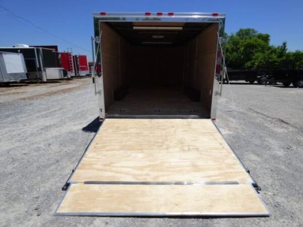 Enclosed Trailer 8.5'x18' Red & Black - Car Hauler Storage - Image 2