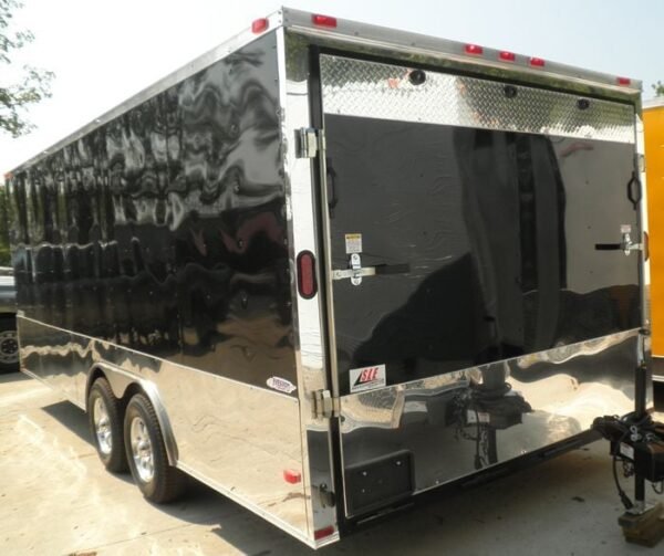 Enclosed Trailer 8.5'x20' Black - Car Equipment Hauler Storage - Image 6