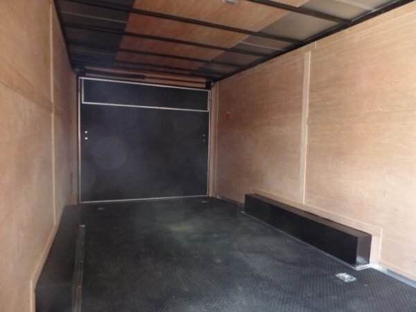 Enclosed Trailer 8.5' X 20' Charcoal Grey Storage - Image 2